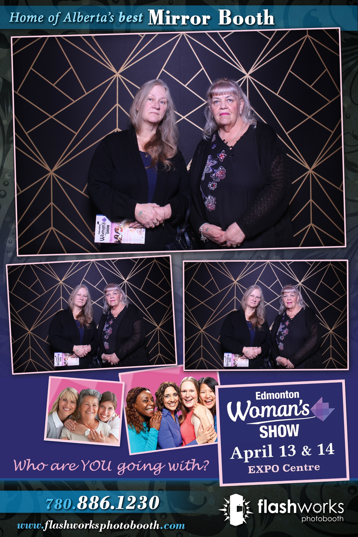 Spring Edmonton Woman's Show 2019 | View more photos from the event at gallery.flashworksphotobooth.com/u/FlashworksPhotoboothInc/Spring-Edmonton-Womans-Show-2019
